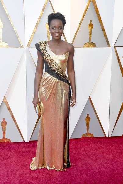 Lupita Nyong'o at the 2018 Oscars